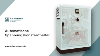 Automatische Spannungskonstanthalter - Schuntermann.de