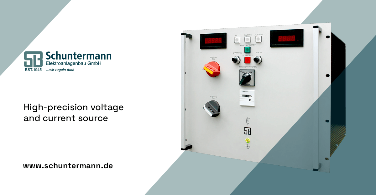High-precision voltage and current source | Schuntermann.de
